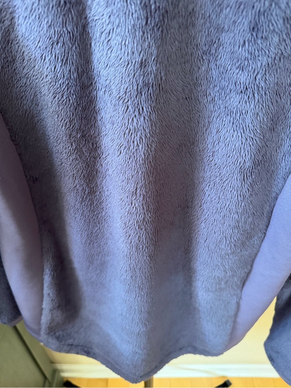 The North Face Womens Medium Hooded Full‎ Zip Fleece Jacket Purple Soft - Picture 10 of 10